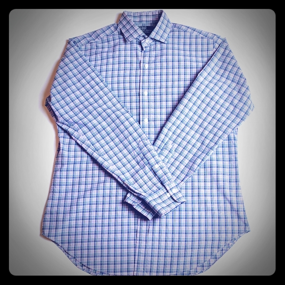 Polo Ralph Lauren button up shirt purple plaid Med - Picture 1 of 5